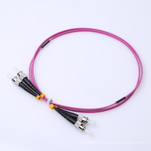 Professional Manufacture Cheap ST to ST APC/UPC Duplex Multimode Fiber Optic Patch Cord Cable